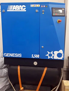 ABAC Genesis 5,5 кВт (б/у) – винтовой компрессор
