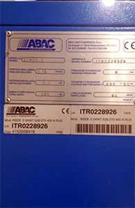 ABAC Genesis 5,5 кВт (б/у) – винтовой компрессор