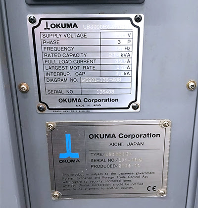 Okuma LB3000EX-MYC480 (2008 | бу) – токарный обрабатывающий центр с ЧПУ